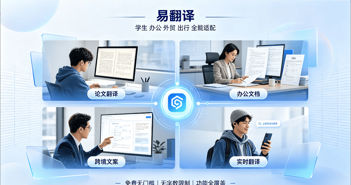 易翻译-免费试用与日常翻译