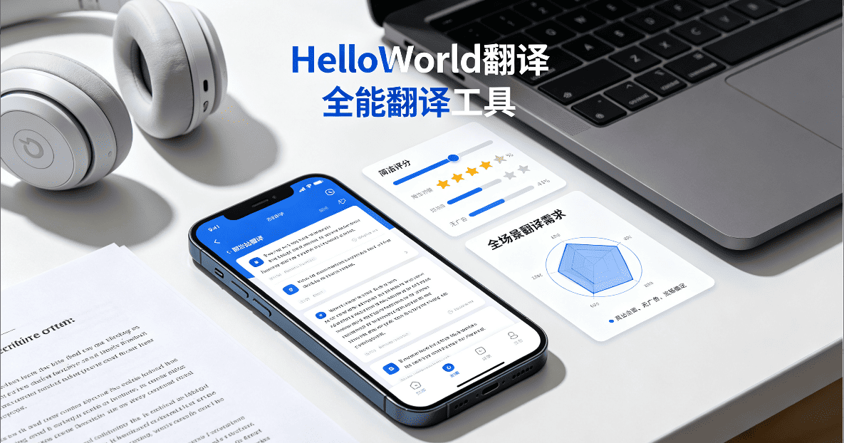 Helloworld翻译跨境助手-跨境运营场景配图