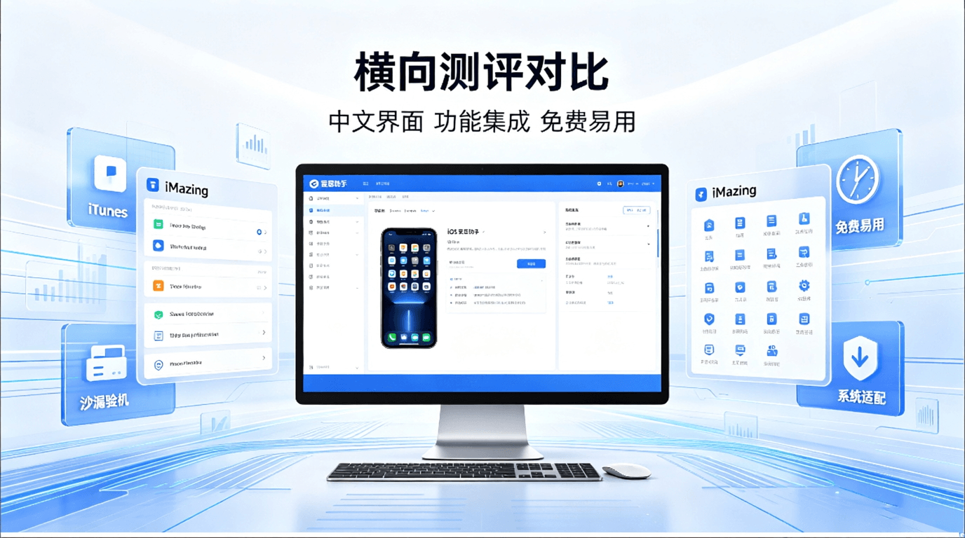 爱思助手批量管理与内容创作工具